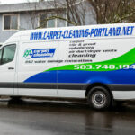 AA Carpet Cleaning Van